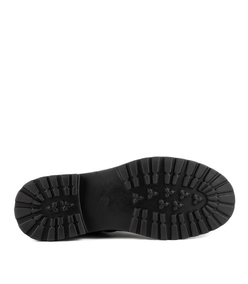 Ботинки женские черные кожаные Meegocomfort 1749Б
