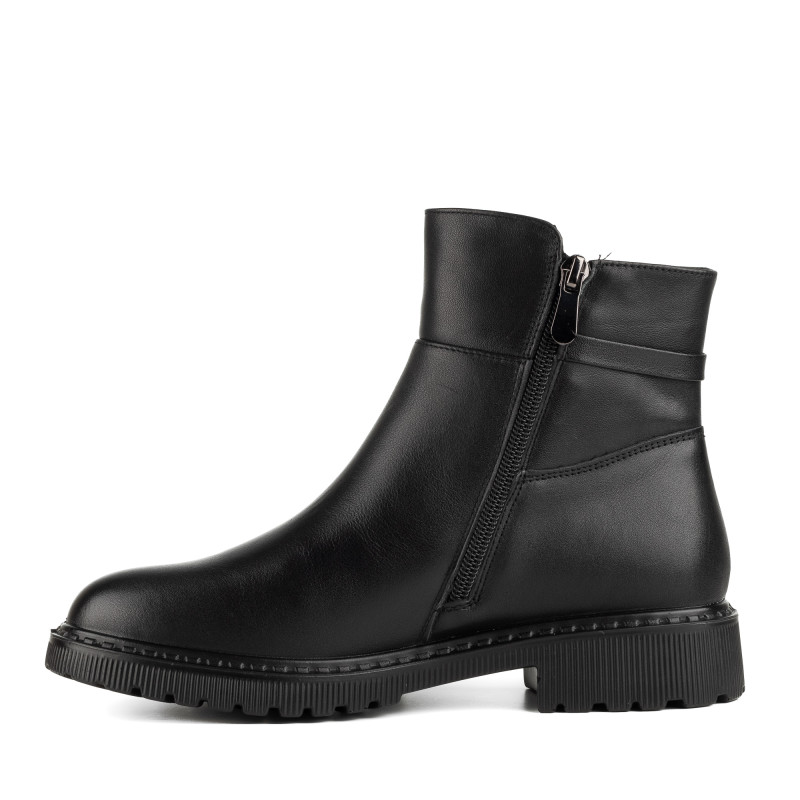 Ботинки женские черные кожаные Meegocomfort 1749Б