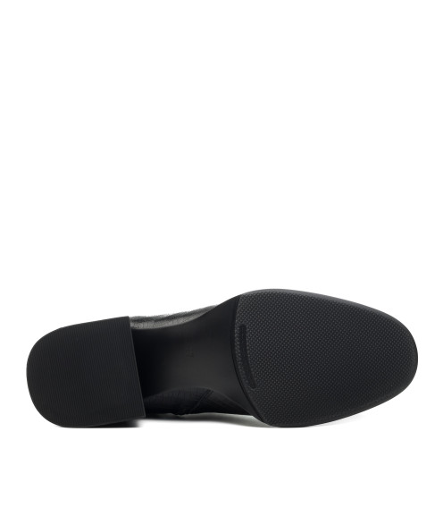 Ботинки женские фактурные на каблуке Molka 1799Б