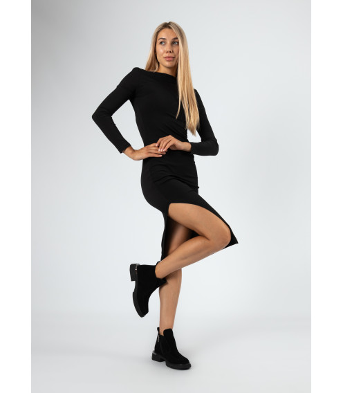 Ботинки женские замшевые черные демисезонные Lady marcia 1804Б