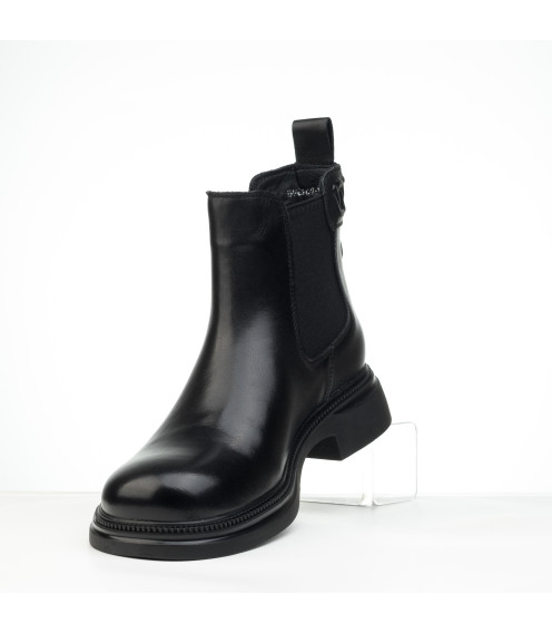 Ботинки - челси женские черные демисезонные Zojas Comfort 1854Б