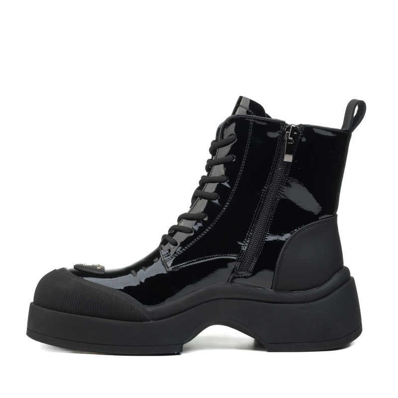 Ботинки женские лакированные на шнуровке Zojas Comfort 1855Б