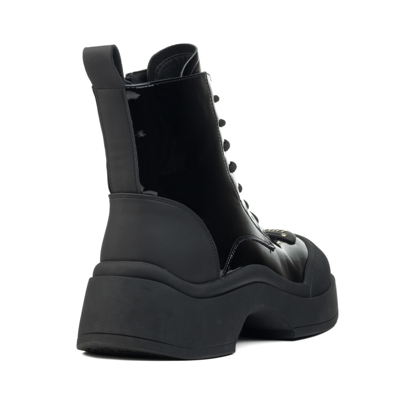 Ботинки женские лакированные на шнуровке Zojas Comfort 1855Б