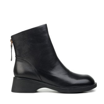 Ботинки женские черные кожаные Zojas Comfort 1858Б