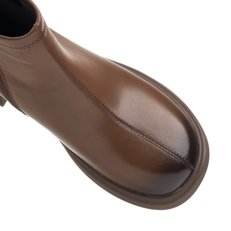 Ботинки женские кожаные коричневые Meegocomfort 1890Б