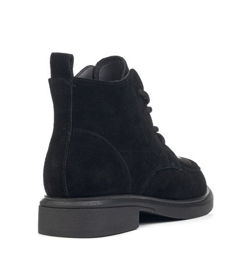 Черевики жіночі замшеві чорні Marigo 2059Б