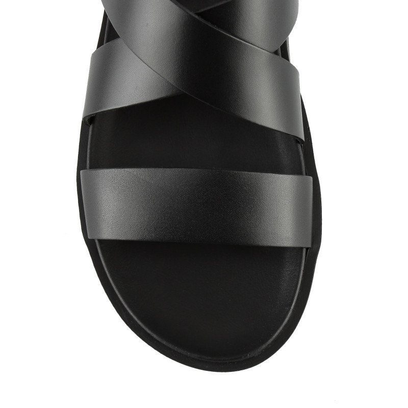 Босоніжки чоловічі шкіряні стильні Bertoni 1062