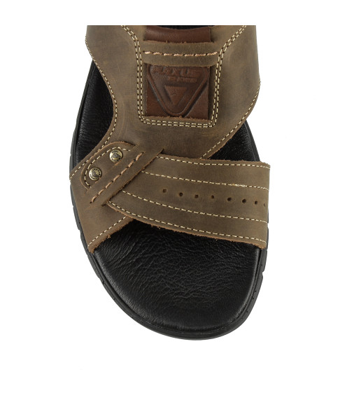 Сандалі чоловічі шкіряні зручні Maxusshoes 1065