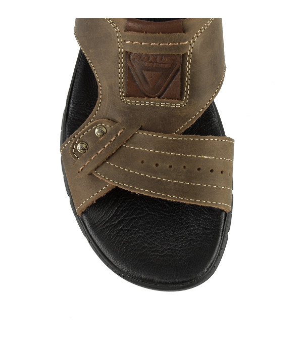 Сандалі чоловічі шкіряні зручні Maxusshoes 1065