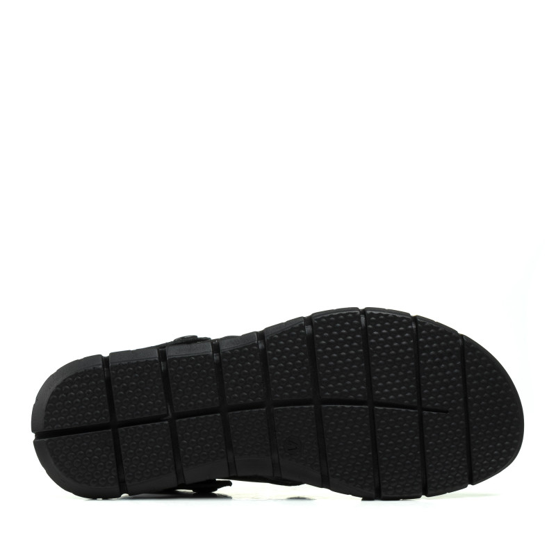 Сандалі чоловічі шкіряні чорні Maxusshoes 1088