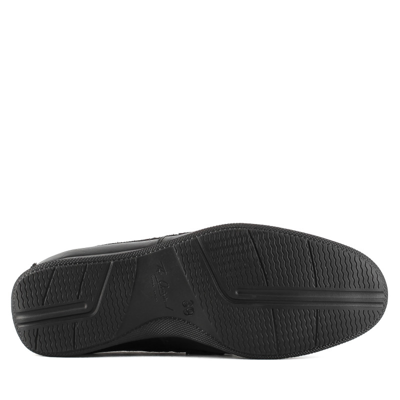 Мокасины мужские кожаные с замшевыми вставками DanShoes 2446