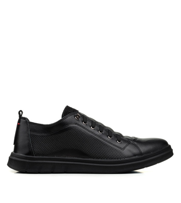 Туфли мужские кожаные черные Maxusshoes 2624