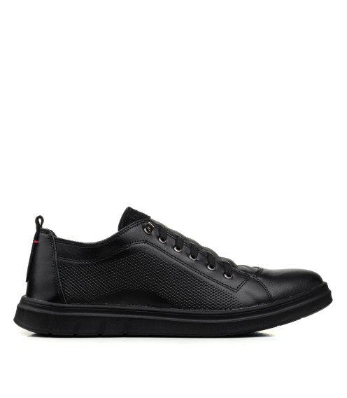 Туфлі чоловічі шкіряні чорні Maxusshoes 2624