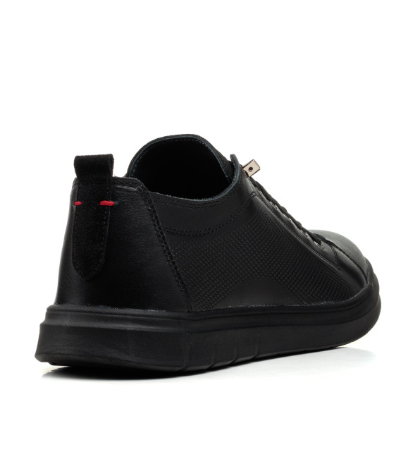 Туфлі чоловічі шкіряні чорні Maxusshoes 2624