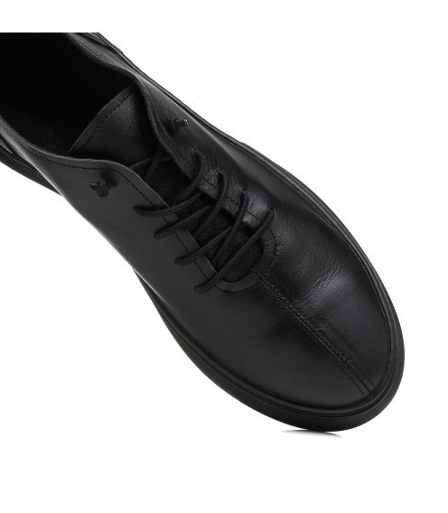 Туфлі чоловічі шкіряні чорні Rondo 2642