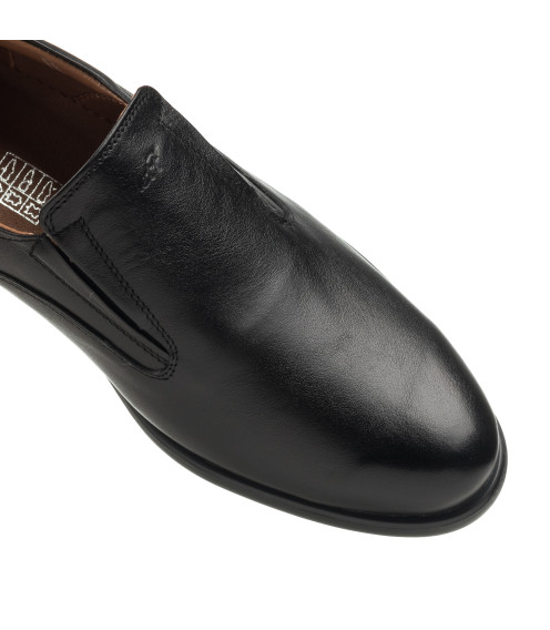 Туфли мужские черные кожаные Marigo 2780