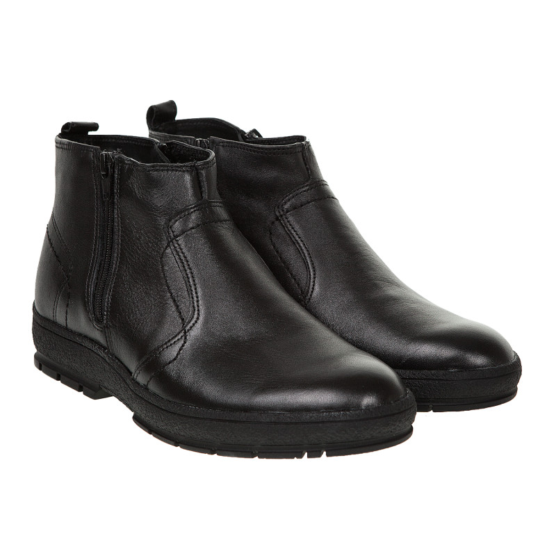 Черевики чоловічі шкіряні зимові чорні  DanShoes 3229