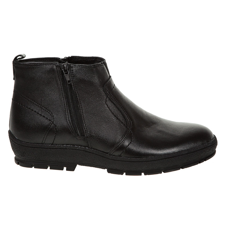 Черевики чоловічі шкіряні зимові чорні  DanShoes 3229