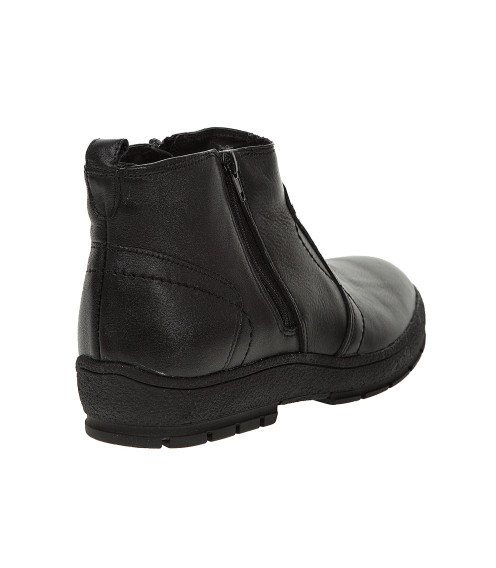 Черевики чоловічі шкіряні зимові чорні  DanShoes 3229