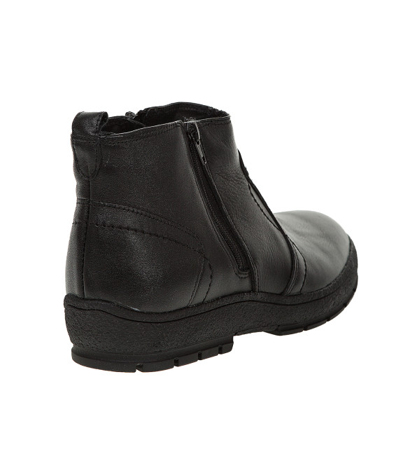 Черевики чоловічі шкіряні зимові чорні  DanShoes 3229