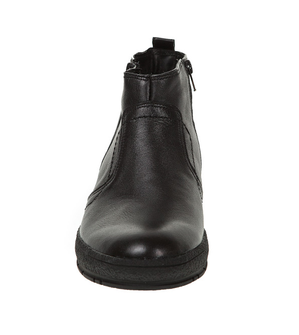 Черевики чоловічі шкіряні зимові чорні  DanShoes 3229