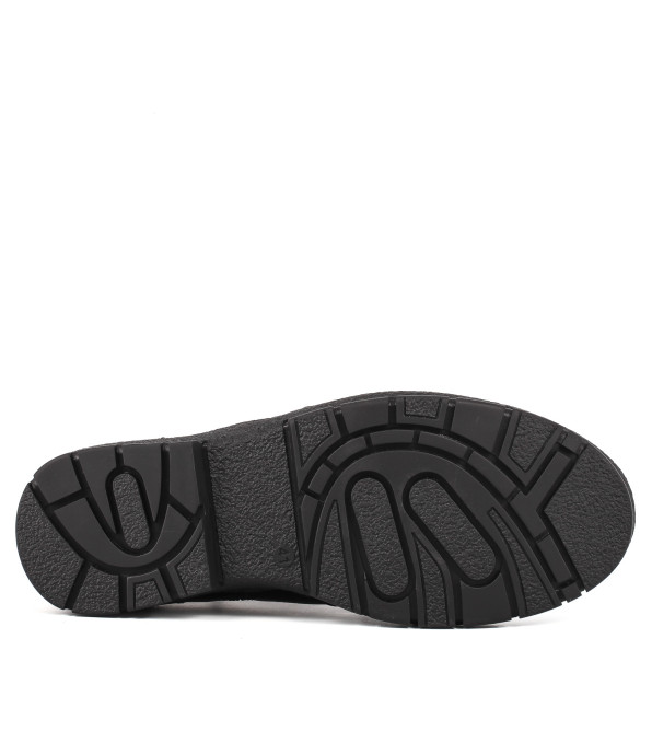 Черевики чоловічі шкіряні зимові чорні  DanShoes 3229