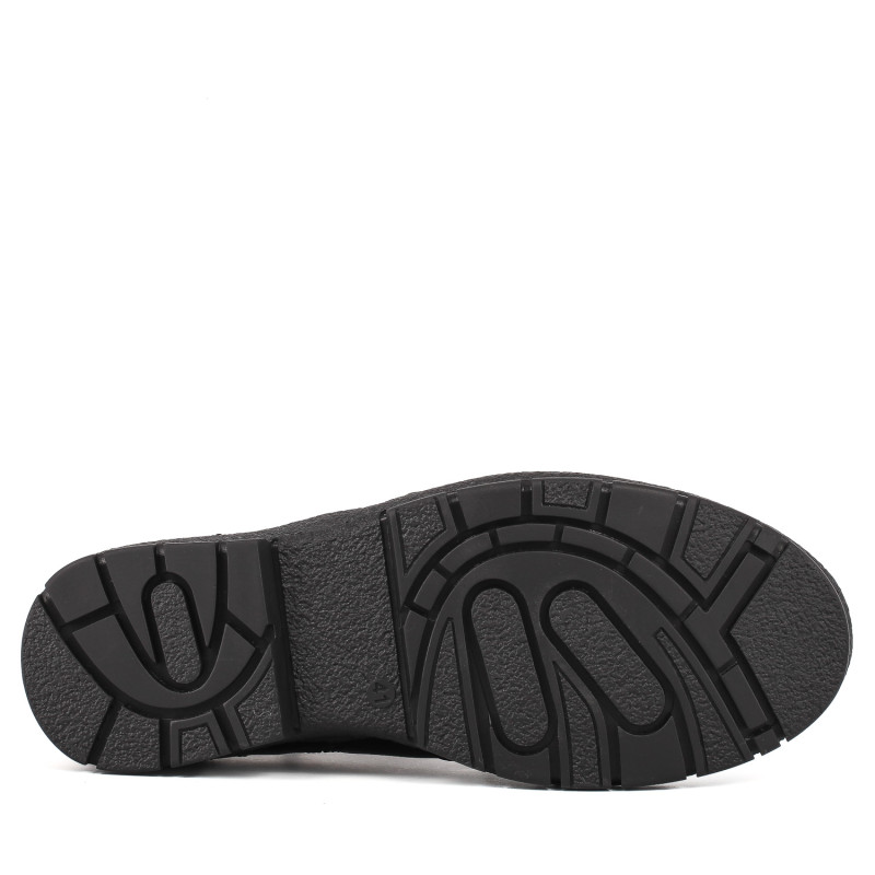 Черевики чоловічі шкіряні зимові чорні  DanShoes 3229