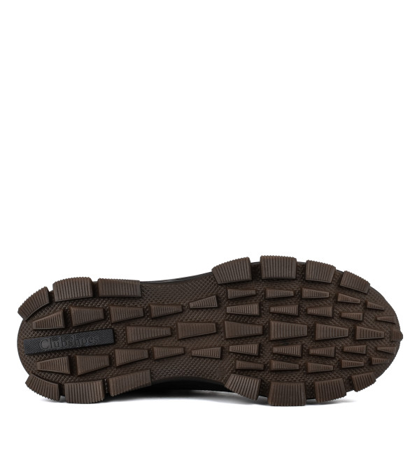 Черевики чоловічі шкіряні коричневі спортивні Clubshoes 3270