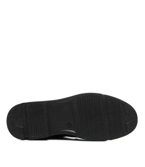 Ботинки Boots мужские зимние кожаные черные 3355