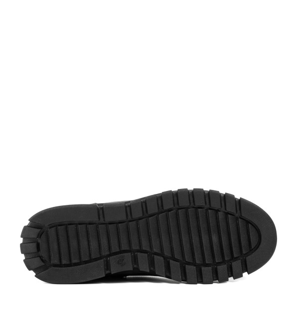 Черевики чоловічі чорні шкіряні зимові Komcero 3379-А